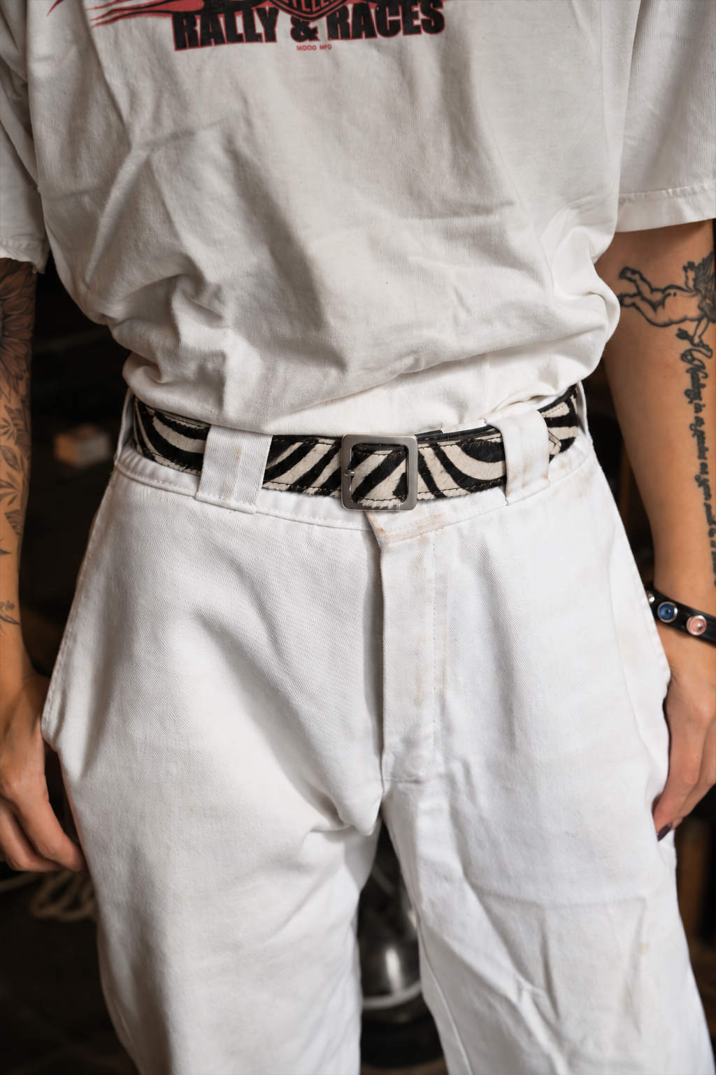 Zebra belt